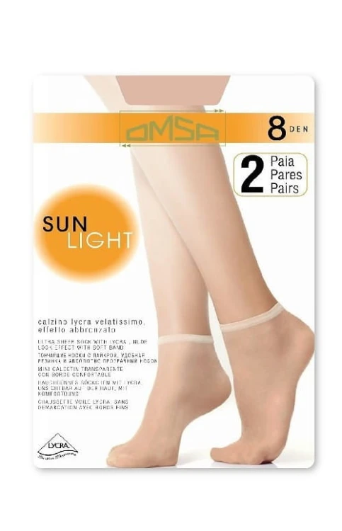 Skarpetki Omsa| Sun Light 8 den A'2