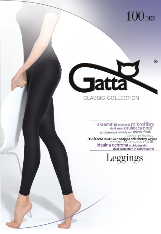 Legginsy Gatta Microfibra 100 den 2-4