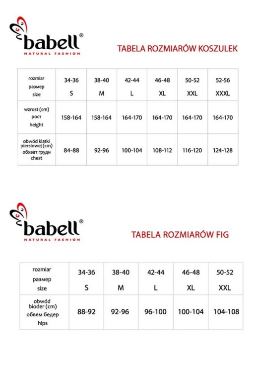 Koszulka Babell Alita 2XL-3XL