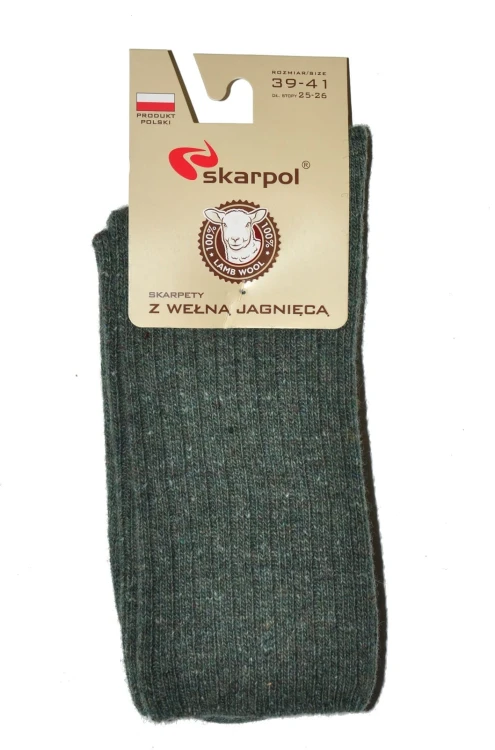 Skarpety Skarpol art.53 z wełną jagnięcą 35-47
