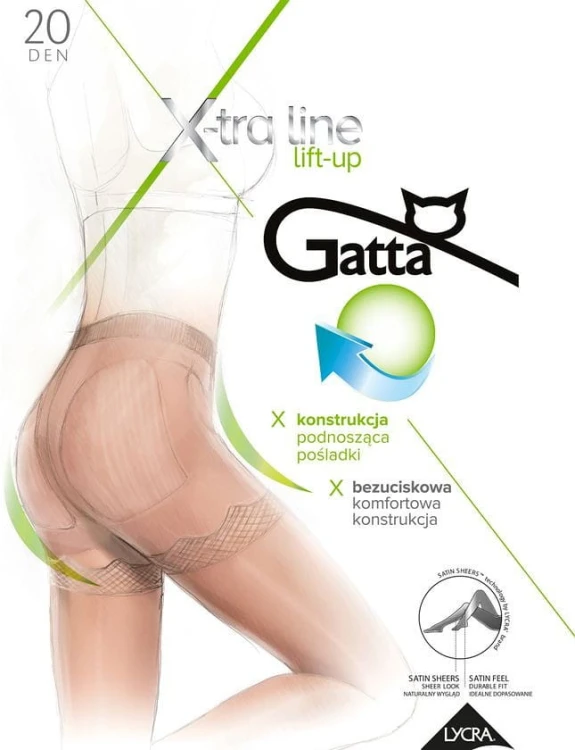 Rajstopy Gatta Body Lift-up 20 den 2-4