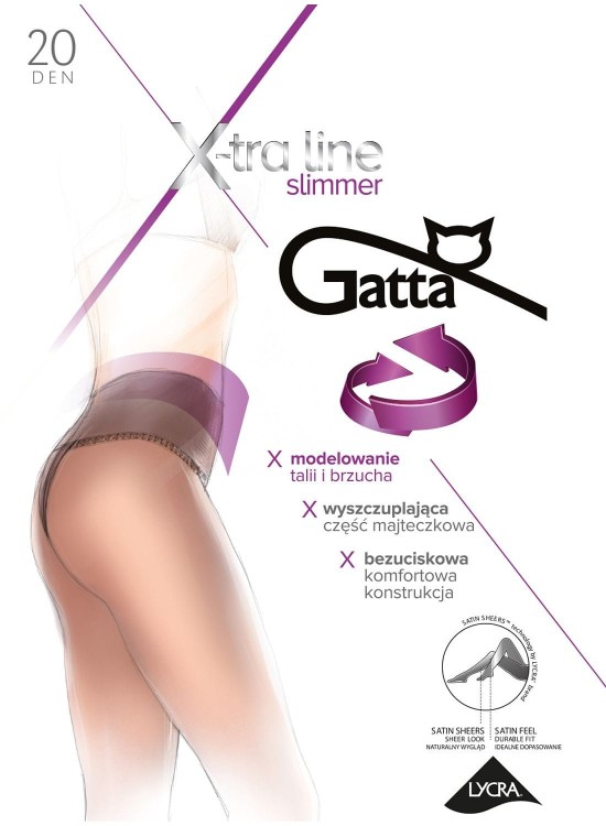Rajstopy Gatta Body Slimmer 20 den 2-4