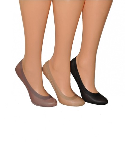 Baleriny Rebeka damskie 0708 silikon 35-42