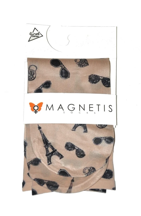 Skarpetki Magnetis Wzór Lycra 20 den