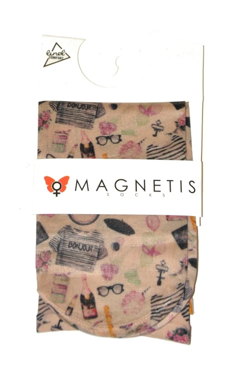 Skarpetki Magnetis Wzór Lycra 20 den