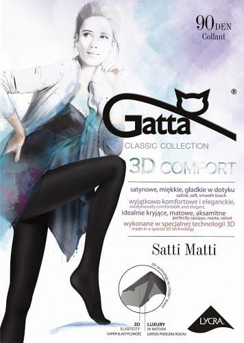 Rajstopy Gatta Satti Matti 90 den 2-4