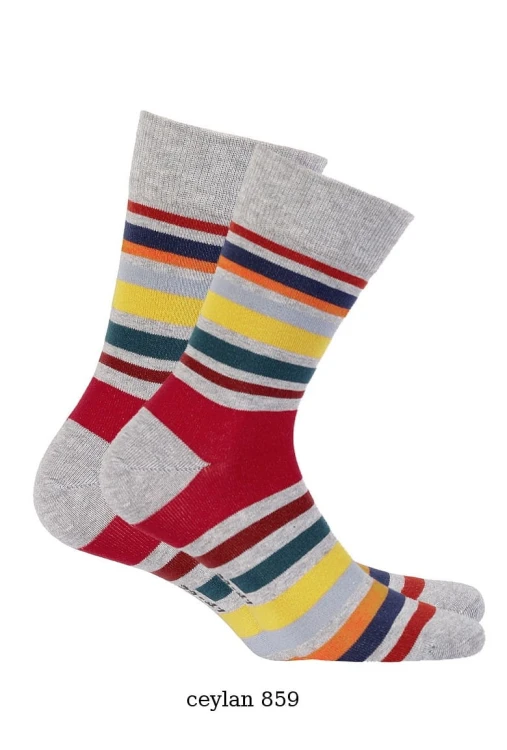 Skarpety Gatta/Wola U94.N03 Perfect Man Casual wzorowane 39-47