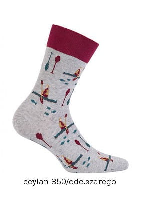 Skarpety Gatta/Wola U94.N03 Perfect Man Casual wzorowane 39-47