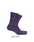 Skarpety Gatta/Wola U94.N03 Perfect Man Casual wzorowane 39-47