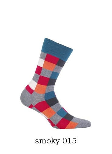Skarpety Gatta/Wola U94.N03 Perfect Man Casual wzorowane 39-47