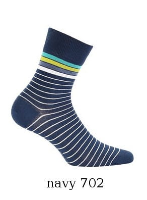 Skarpety Gatta/Wola U94.N03 Perfect Man Casual wzorowane 39-47