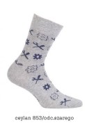 Skarpety Gatta/Wola U94.N03 Perfect Man Casual wzorowane 39-47