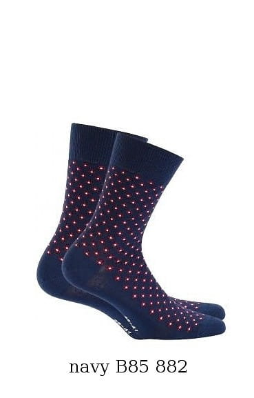 Skarpety Gatta/Wola U94.N03 Perfect Man Casual wzorowane 39-47