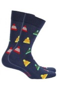 Skarpety Gatta/Wola U94.N03 Perfect Man Casual wzorowane 39-47