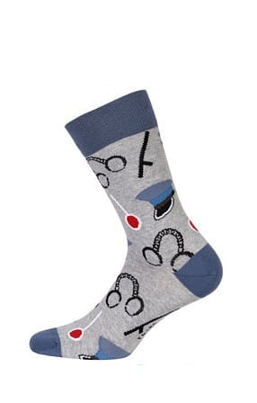 Skarpety Gatta/Wola U94.N03 Perfect Man Casual wzorowane 39-47