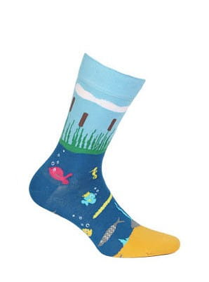 Skarpety Gatta/Wola U94.N03 Perfect Man Casual wzorowane 39-47