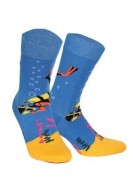Skarpety Gatta/Wola U94.N03 Perfect Man Casual wzorowane 39-47