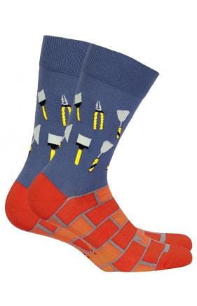 Skarpety Gatta/Wola U94.N03 Perfect Man Casual wzorowane 39-47