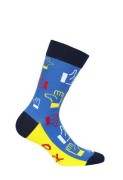Skarpety Gatta/Wola U94.N03 Perfect Man Casual wzorowane 39-47