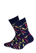 Skarpety Gatta/Wola U94.N03 Perfect Man Casual wzorowane 39-47