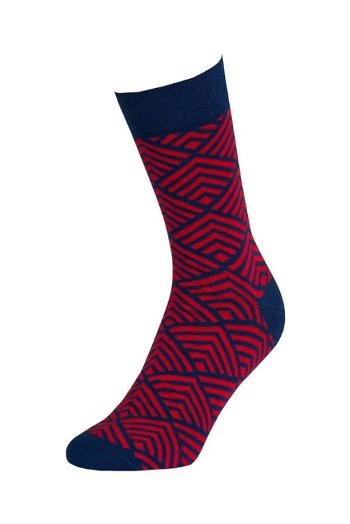 Skarpety Gatta/Wola U94.N03 Perfect Man Casual wzorowane 39-47