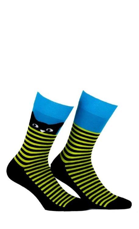 Skarpety Gatta/Wola U94.N03 Perfect Man Casual wzorowane 39-47