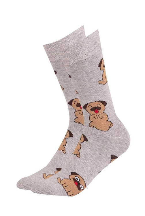 Skarpety Gatta/Wola U94.N03 Perfect Man Casual wzorowane 39-47