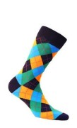 Skarpety Gatta/Wola U94.N03 Perfect Man Casual wzorowane 39-47