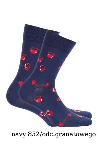 Skarpety Gatta/Wola U94.N03 Perfect Man Casual wzorowane 39-47