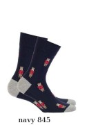 Skarpety Gatta/Wola U94.N03 Perfect Man Casual wzorowane 39-47