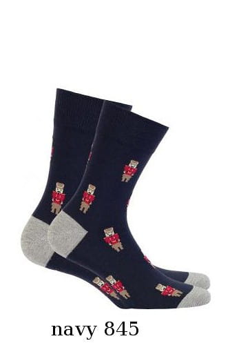 Skarpety Gatta/Wola U94.N03 Perfect Man Casual wzorowane 39-47