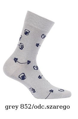 Skarpety Gatta/Wola U94.N03 Perfect Man Casual wzorowane 39-47