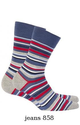 Skarpety Gatta/Wola U94.N03 Perfect Man Casual wzorowane 39-47
