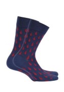 Skarpety Gatta/Wola U94.N03 Perfect Man Casual wzorowane 39-47