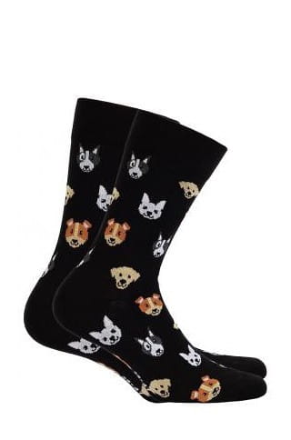 Skarpety Gatta/Wola U94.N03 Perfect Man Casual wzorowane 39-47