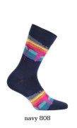 Skarpety Gatta/Wola U94.N03 Perfect Man Casual wzorowane 39-47
