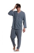 Piżama Gucio 0280 dł/r M-2XL rozpinana męska