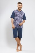 Piżama Gucio 0727 kr/r S-2XL męska