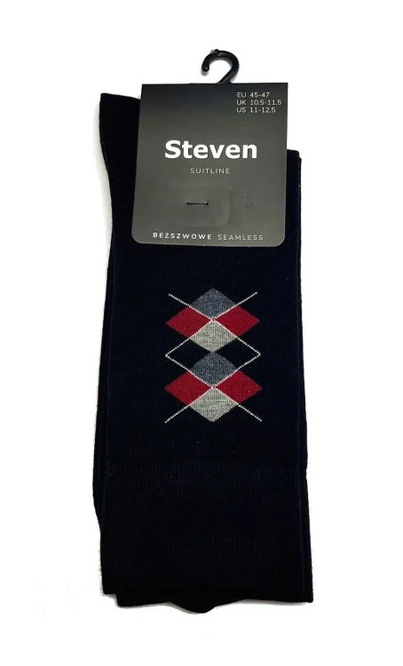 Skarpety Steven art.056 Suitline Wzór męskie 39-47