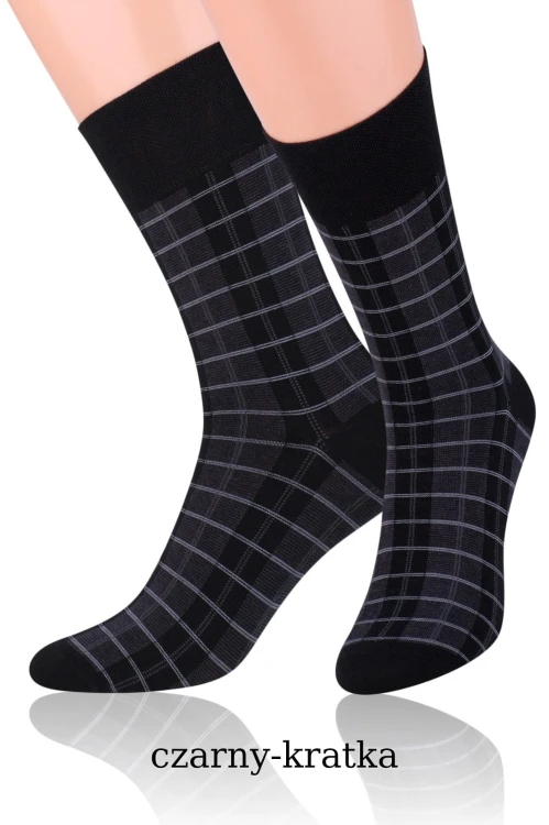 Skarpety Steven art.056 Suitline Wzór męskie 39-47