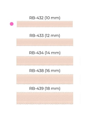 Ramiączka Julimex RB 432 10 mm