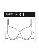 Biustonosz usztywniany Mefemi Anita Big