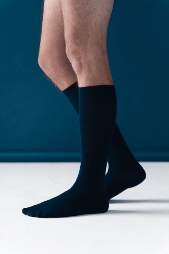 Podkolanówki Steven art.027 męskie Gładkie 42-46