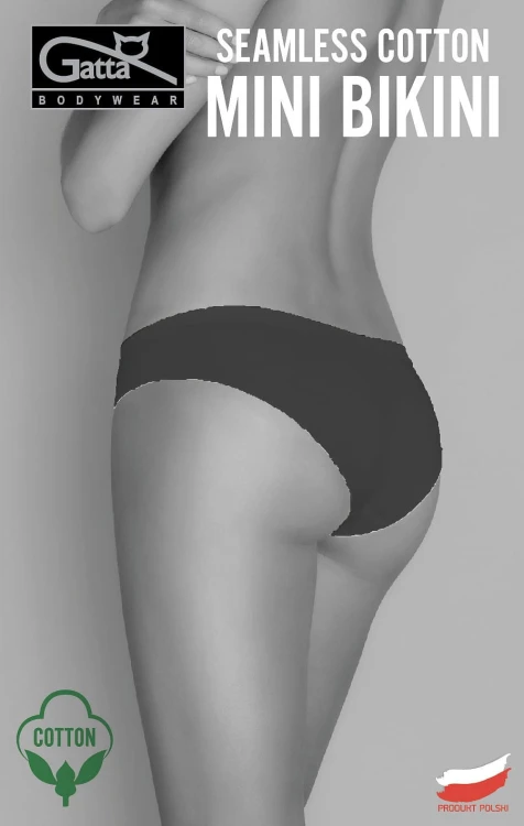 Figi Gatta 41595 Seamless Cotton Mini Bikini S-XL