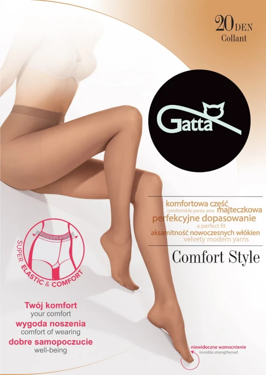 Rajstopy Gatta Comfort Style 20 den 2-4