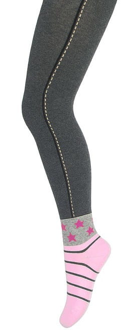 Rajstopy Gatta G28.01N dziewczęce wzorowane Cottoline 92-122