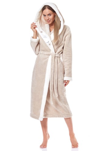 Szlafrok L&L 9145 Hft długi S-2XL damski