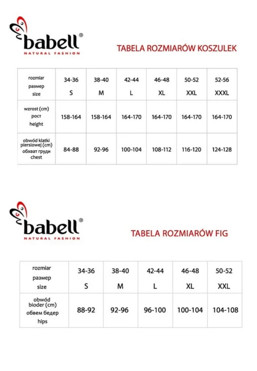 Koszulka Babell Manati dł/r S-2XL