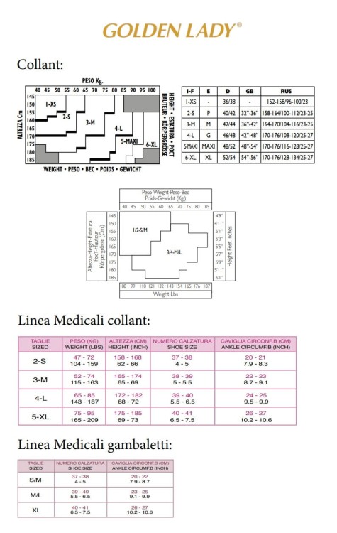 Rajstopy Golden Lady Comfort 20 den 2-5