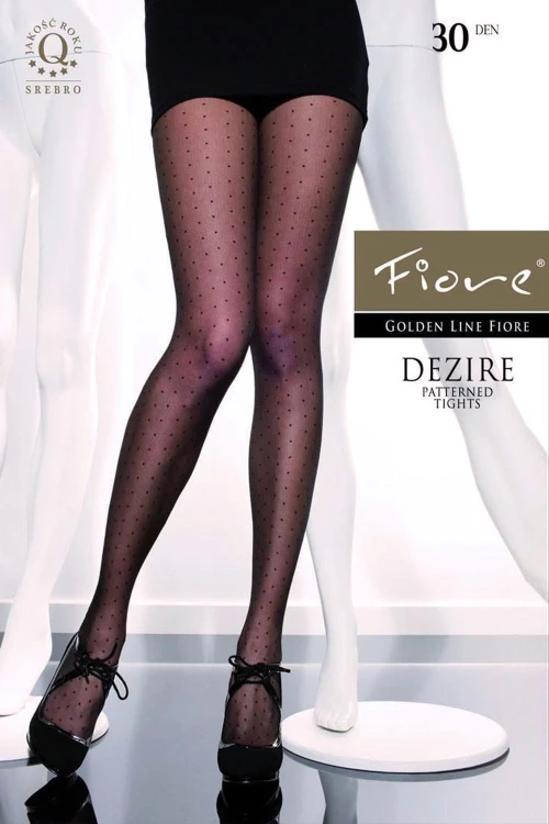 Rajstopy Fiore G 5181 Black Dezire 30 den 2-4